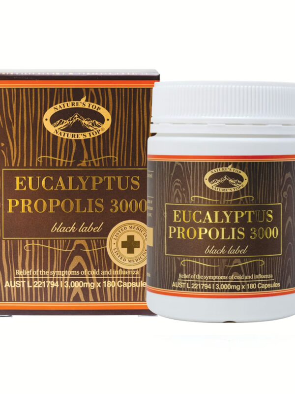 호주 네이쳐스탑 유칼립투스 프로폴리스 3000mg 180캡슐
