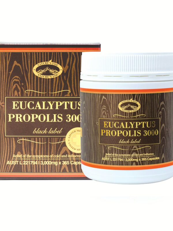 호주 네이쳐스탑 유칼립투스 프로폴리스 3000mg 365캡슐