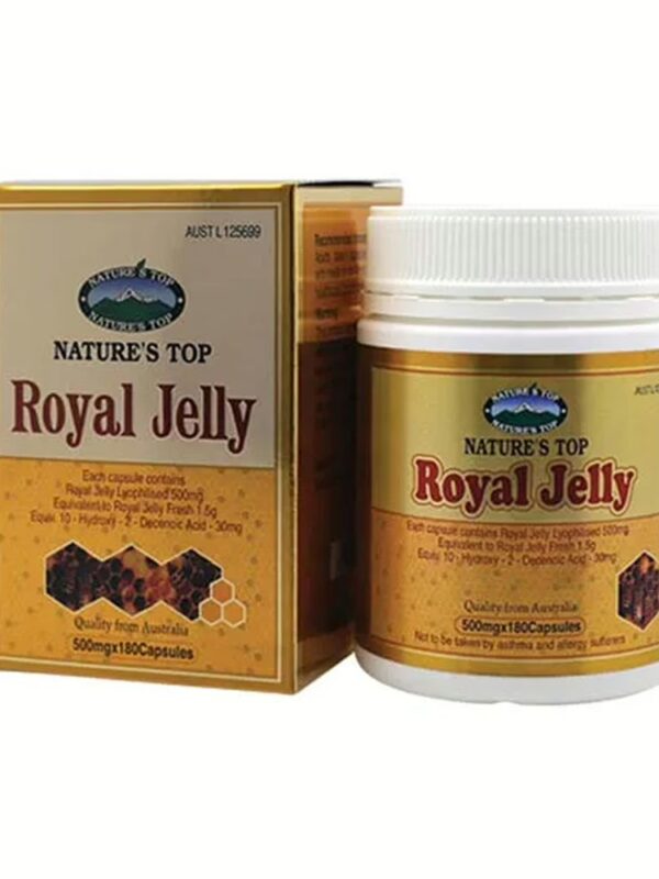 호주 네이쳐스탑 로얄제리 500mg 180캡슐