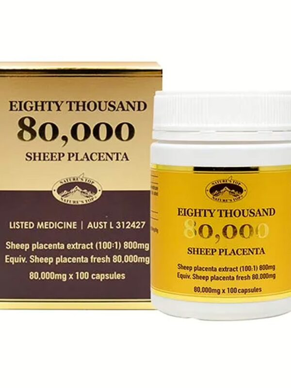 호주 네이쳐스탑 플라센타 양태반 80000mg 100캡슐