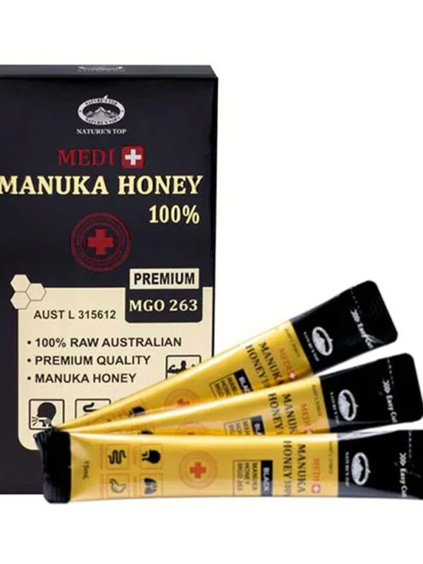 호주 네이쳐스탑 메디플러스 마누카꿀 100% MGO 263 15ml 1팩(10개)