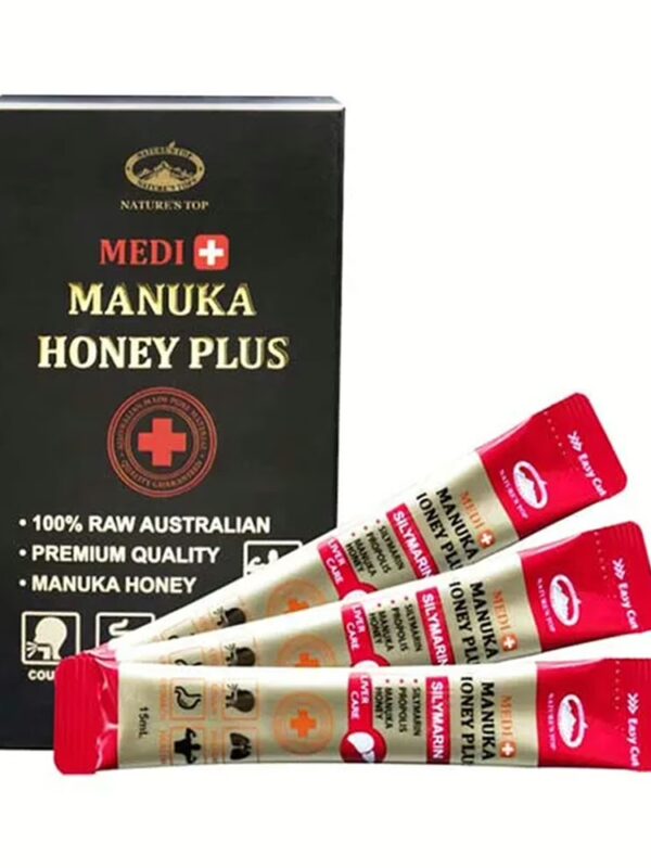 호주 네이쳐스탑 메디플러스 마누카꿀 100% MGO 263 실리마린 15ml 1박스(30개) 세트