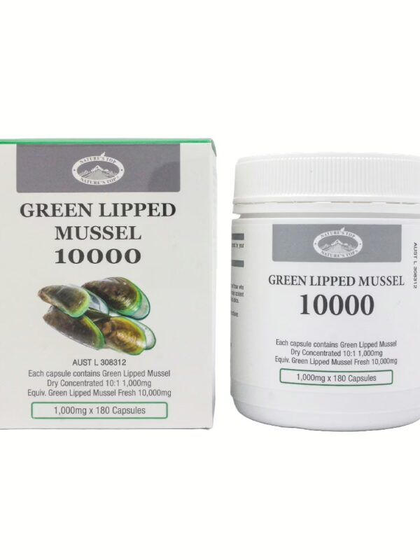 호주 네이쳐스탑 초록입홍합 10000mg 180캡슐