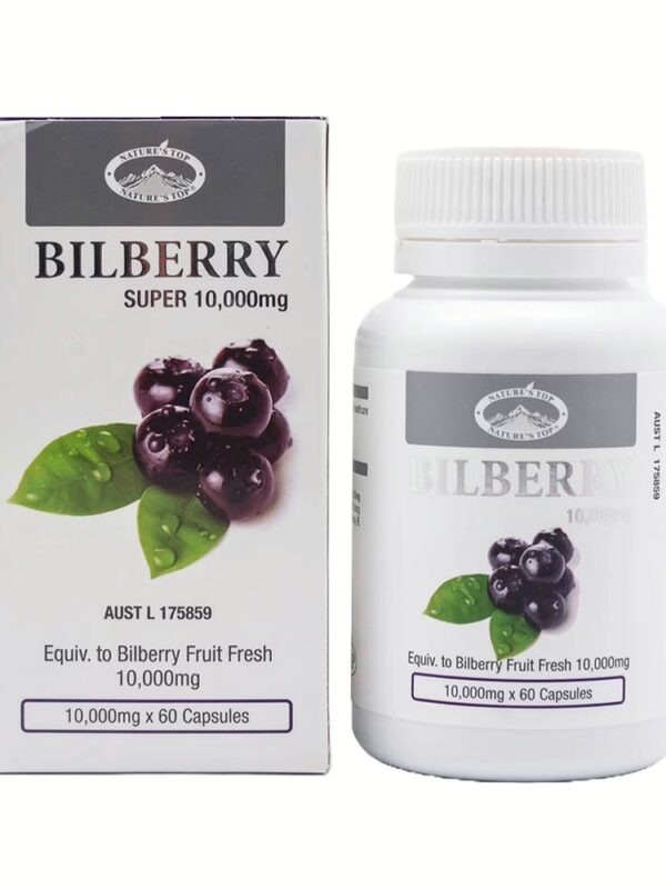 호주 네이쳐스탑 빌베리 슈퍼 10000mg 60캡슐