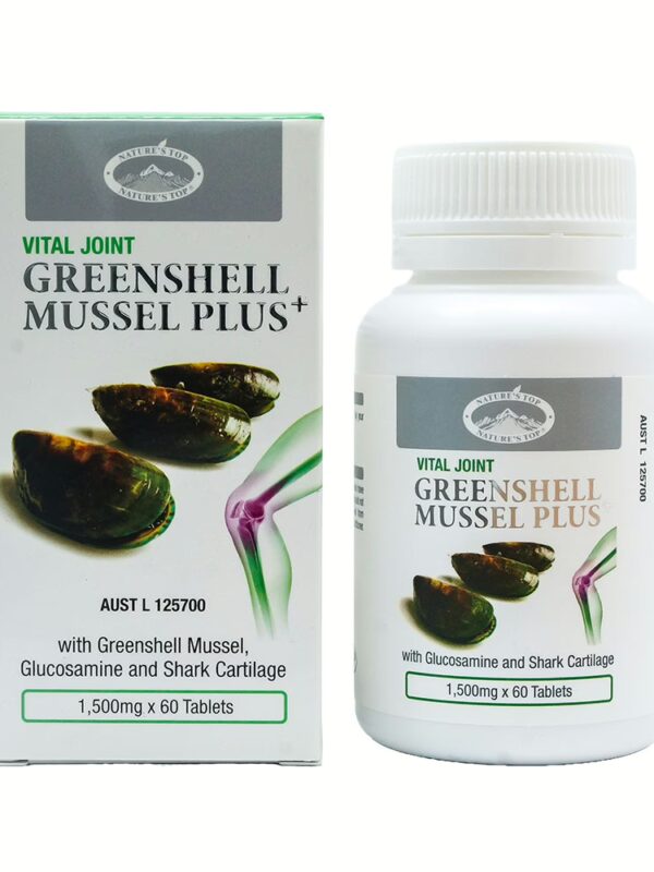 호주 네이쳐스탑 초록입홍합 플러스 1500mg 60정