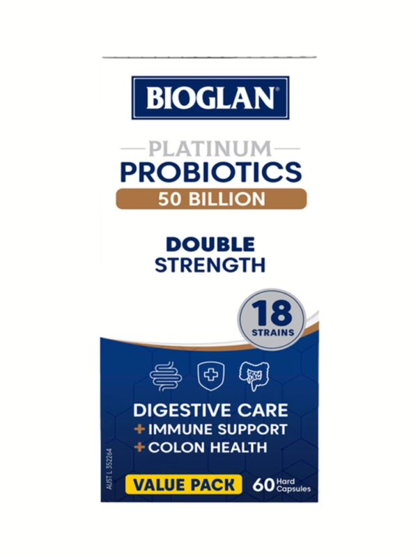 호주 바이오글랜 플래티넘 프로바이오틱스 500억 60캡슐