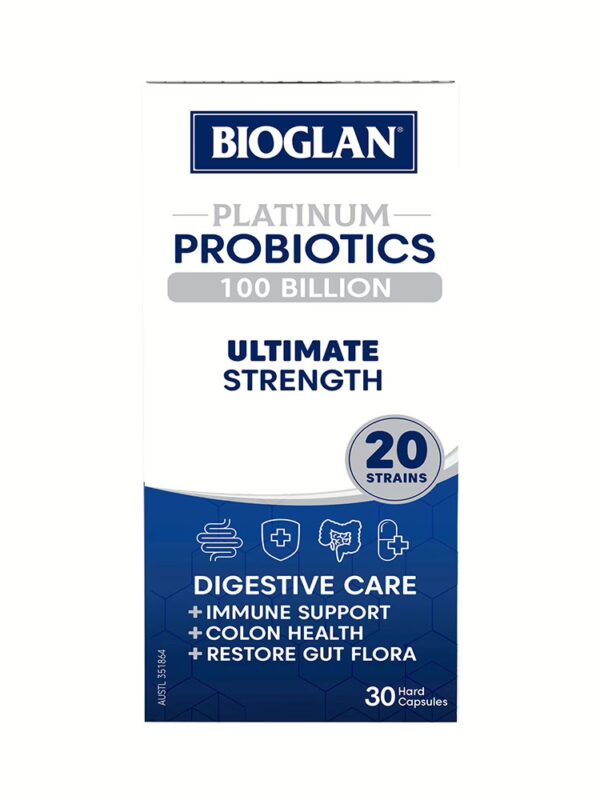 호주 바이오글랜 플래티넘 프로바이오틱스 1000억 30캡슐