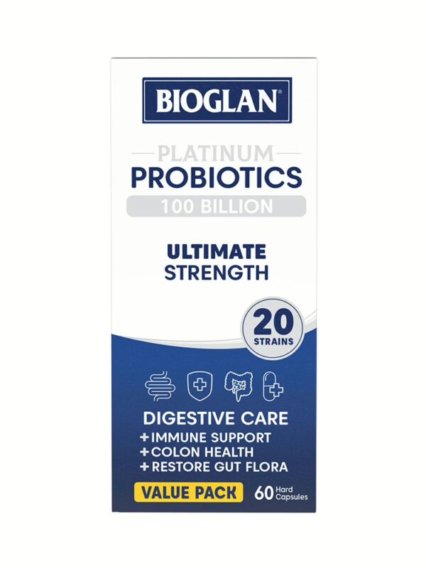 호주 바이오글랜 플래티넘 프로바이오틱스 1000억 60캡슐