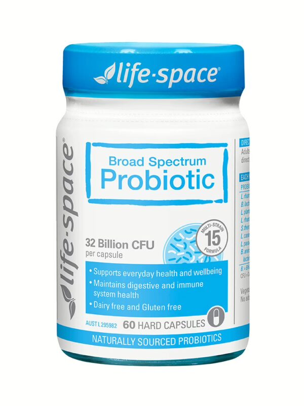호주 라이프스페이스 브로드 스펙트럼 프로바이오틱스 320억 60캡슐