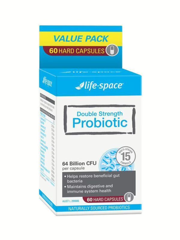 호주 라이프스페이스 더블 스트렝스 프로바이오틱스 640억 60캡슐