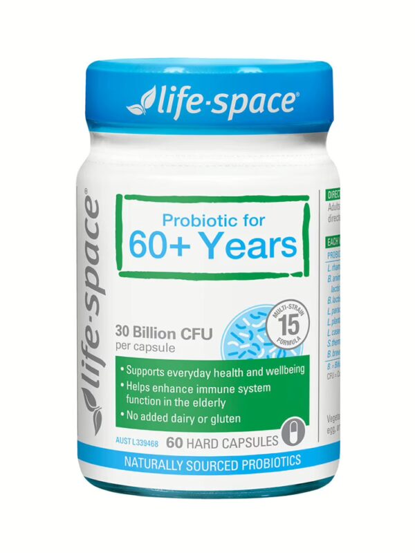 호주 라이프스페이스 프로바이오틱스 60세 이상 60캡슐