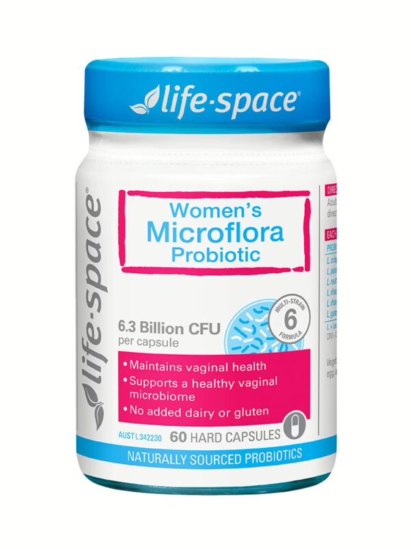 호주 라이프스페이스 여성 마이크로플로라 프로바이오틱스 60캡슐