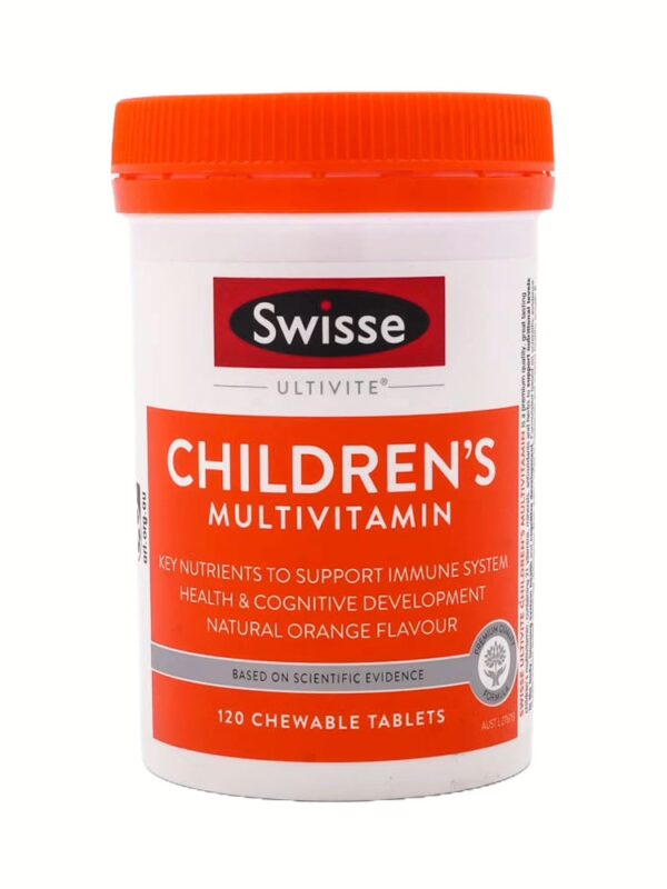 호주 스위스 울티바이트 어린이 멀티비타민 츄어블 120정
