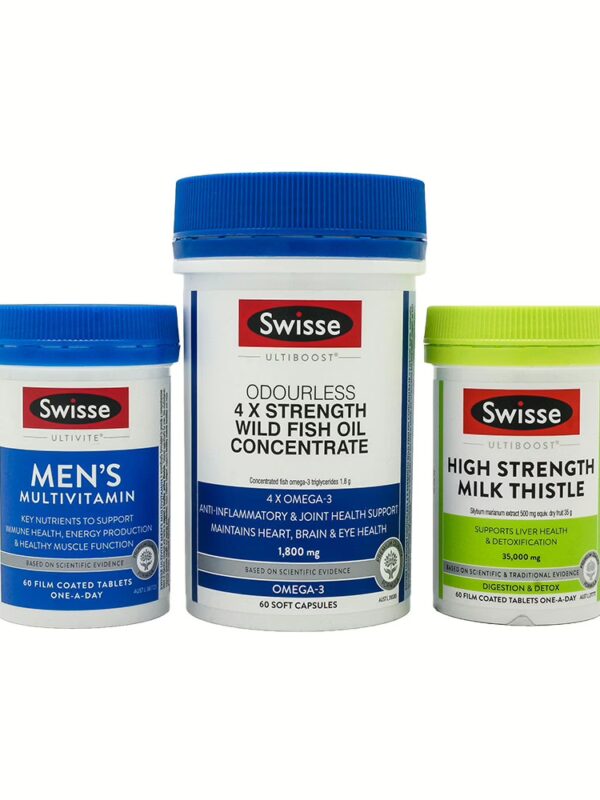 호주 스위스 남성 필수 영양제 3종 세트