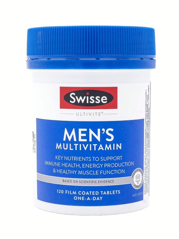 호주 스위스 울티바이트 남성 멀티비타민 120정