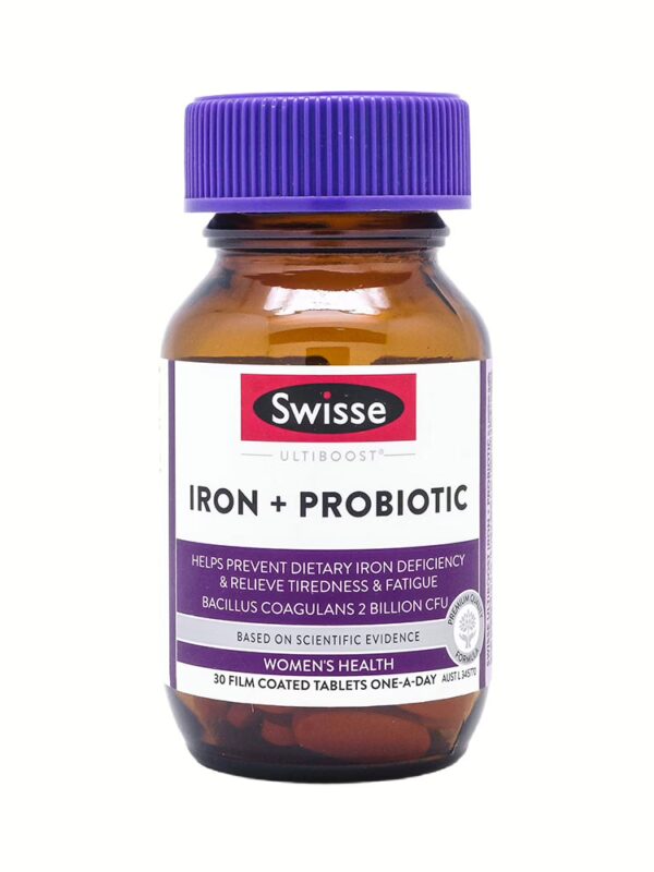 호주 스위스 울티부스트 철분 유산균 30정