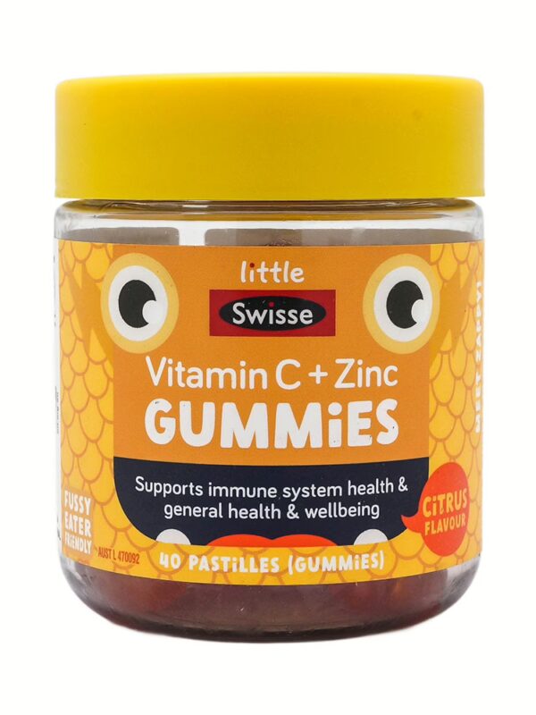 호주 리틀 스위스 비타민 C + 아연 구미 40개