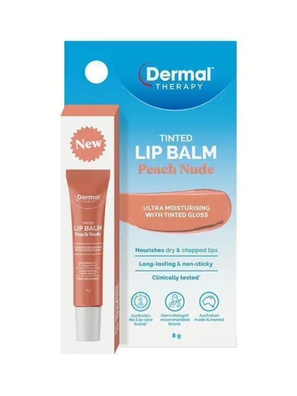 호주 더말테라피 틴트 립밤 피치 누드 8g