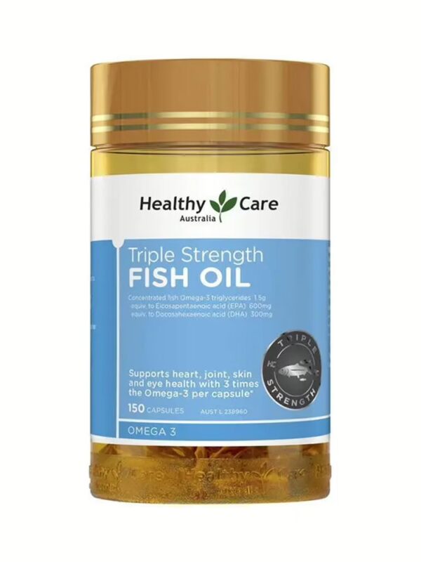 호주 헬씨케어 트리플 스트렝스 피쉬 오일 오메가-3 150캡슐