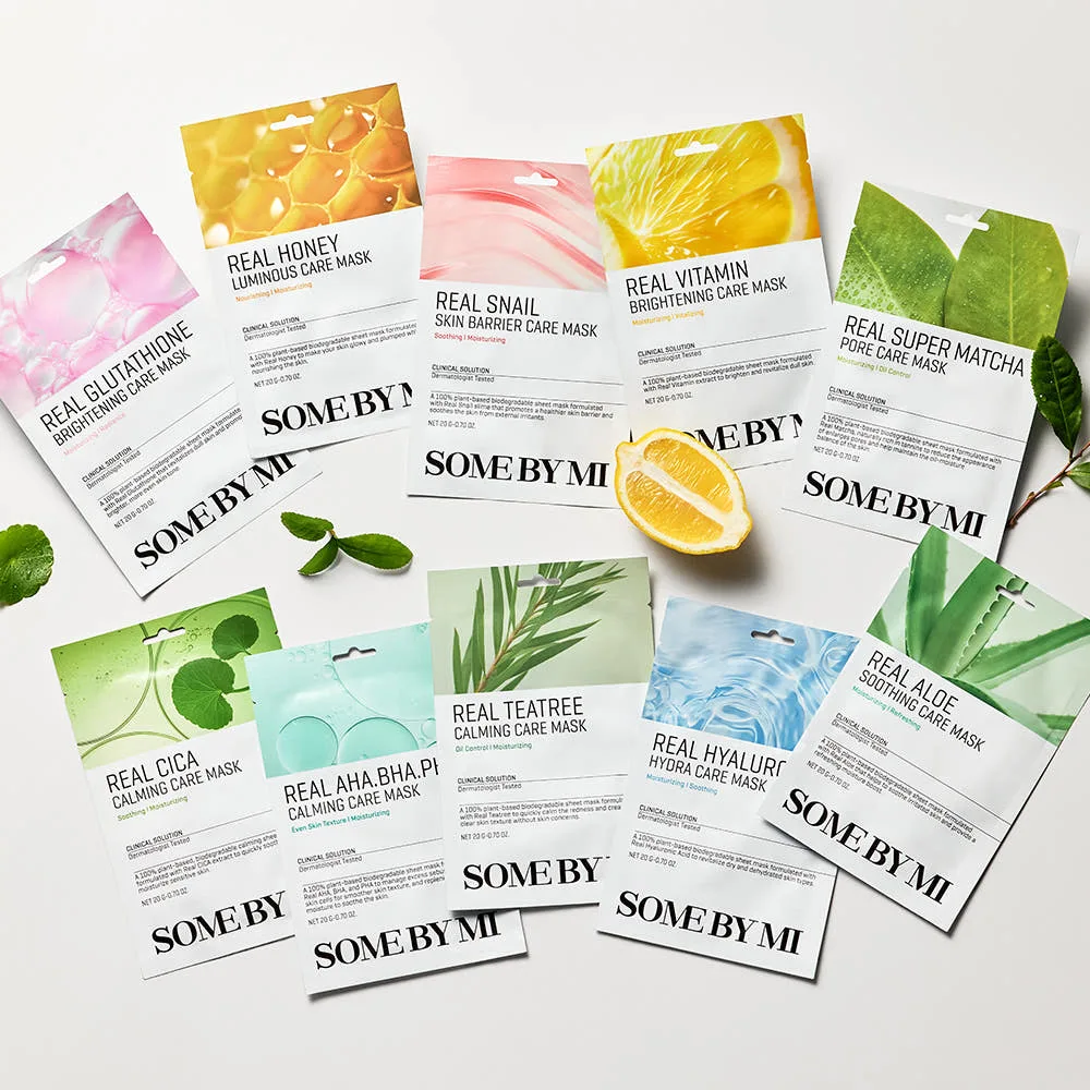 SOME BY MI Real Mask 10ea Set 10 Types